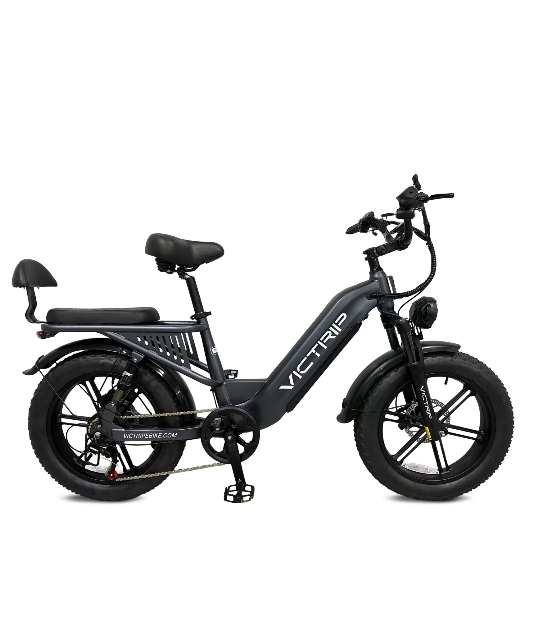 VICTRIP® Mimas Torque Sensor Step Thru Ebike - Image 13