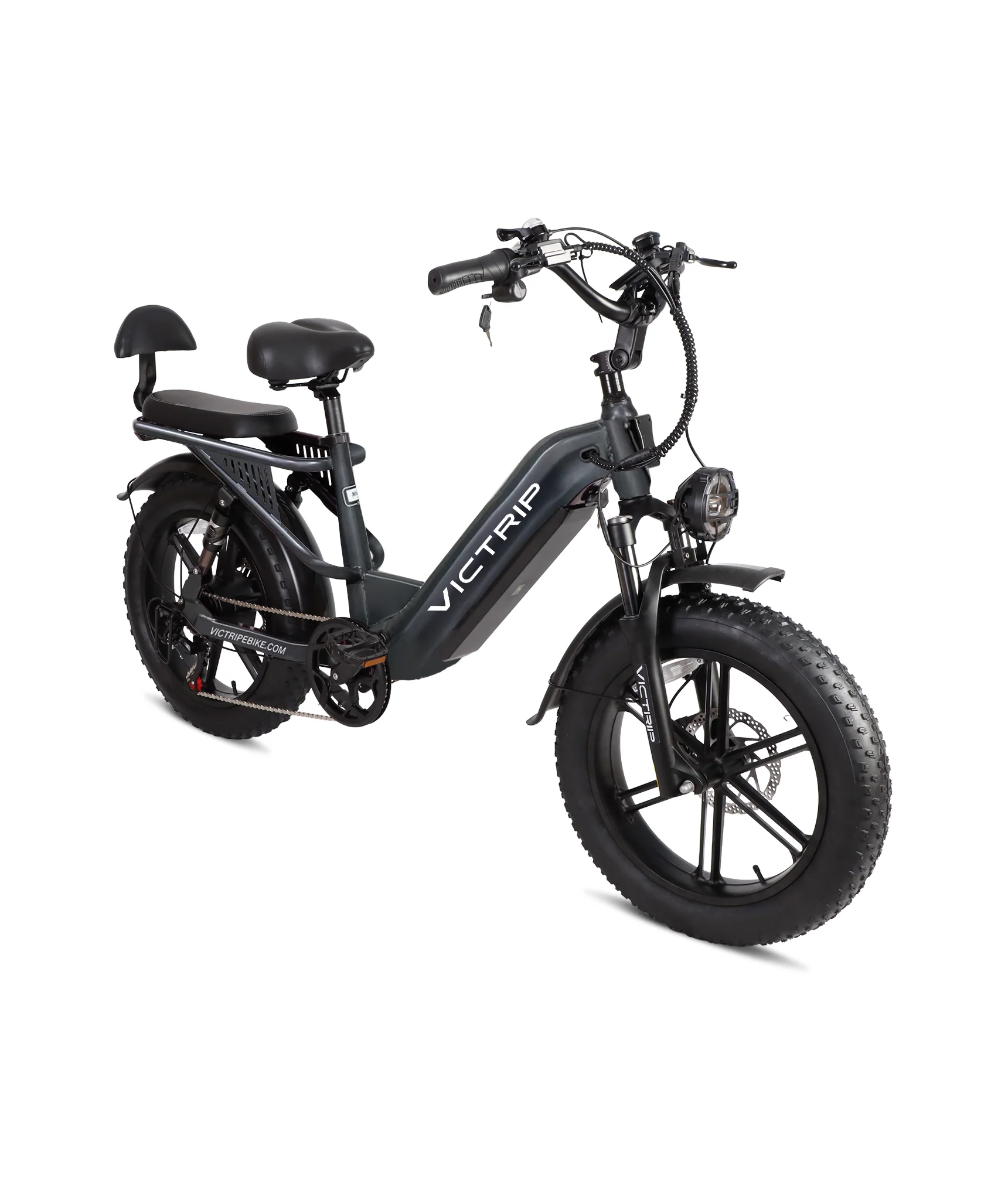 VICTRIP® Mimas Torque Sensor Step Thru Ebike - Image 14