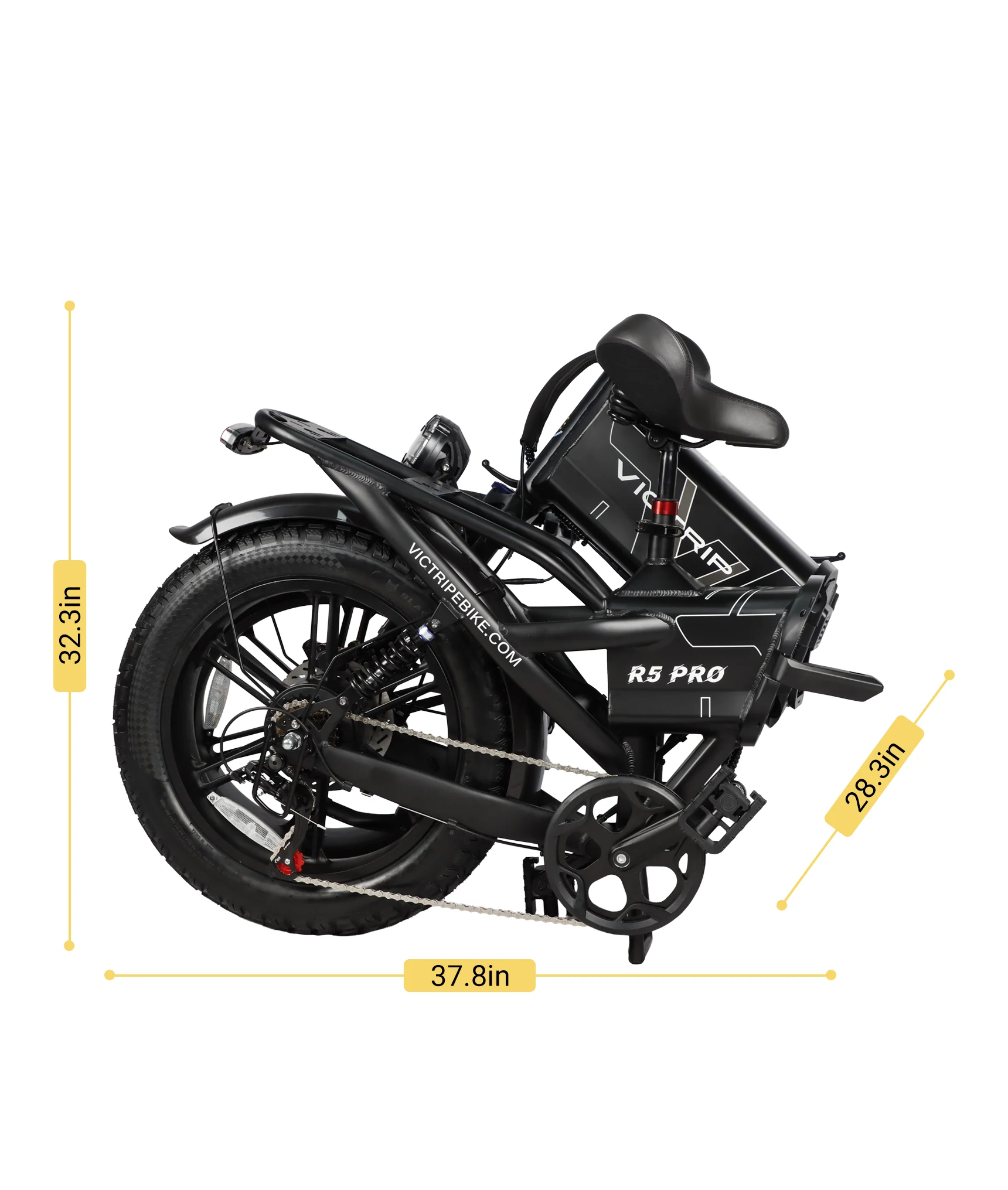 VICTRIP® R5 Pro Folding City Electric Bike - Image 4