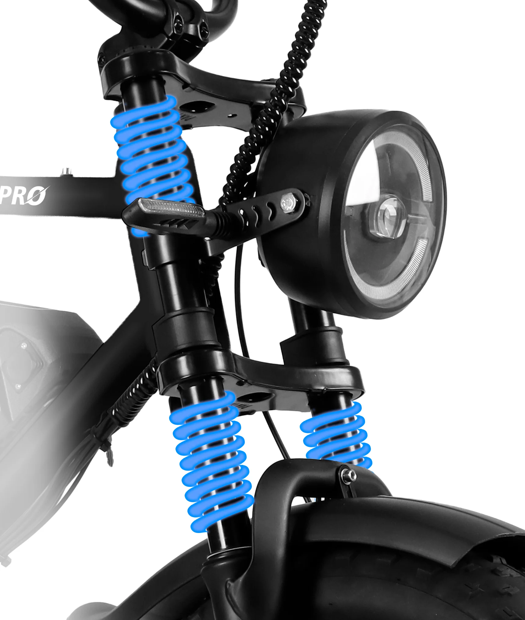 VICTRIP®R6 Pro - 1500W Full Suspension Moped Style EBike - Image 9