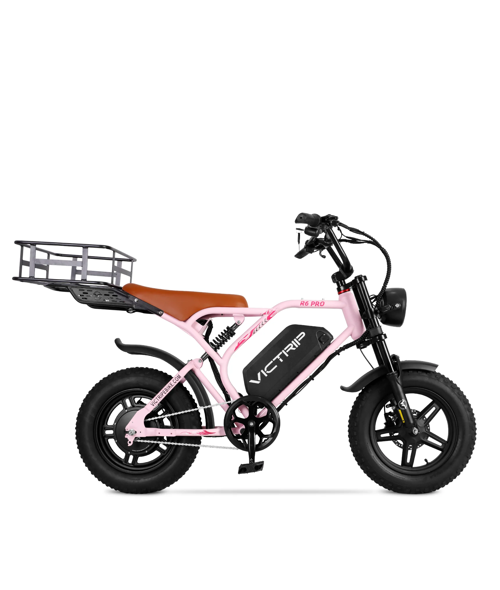 VICTRIP®R6 Pro - 1500W Full Suspension Moped Style EBike - Image 27