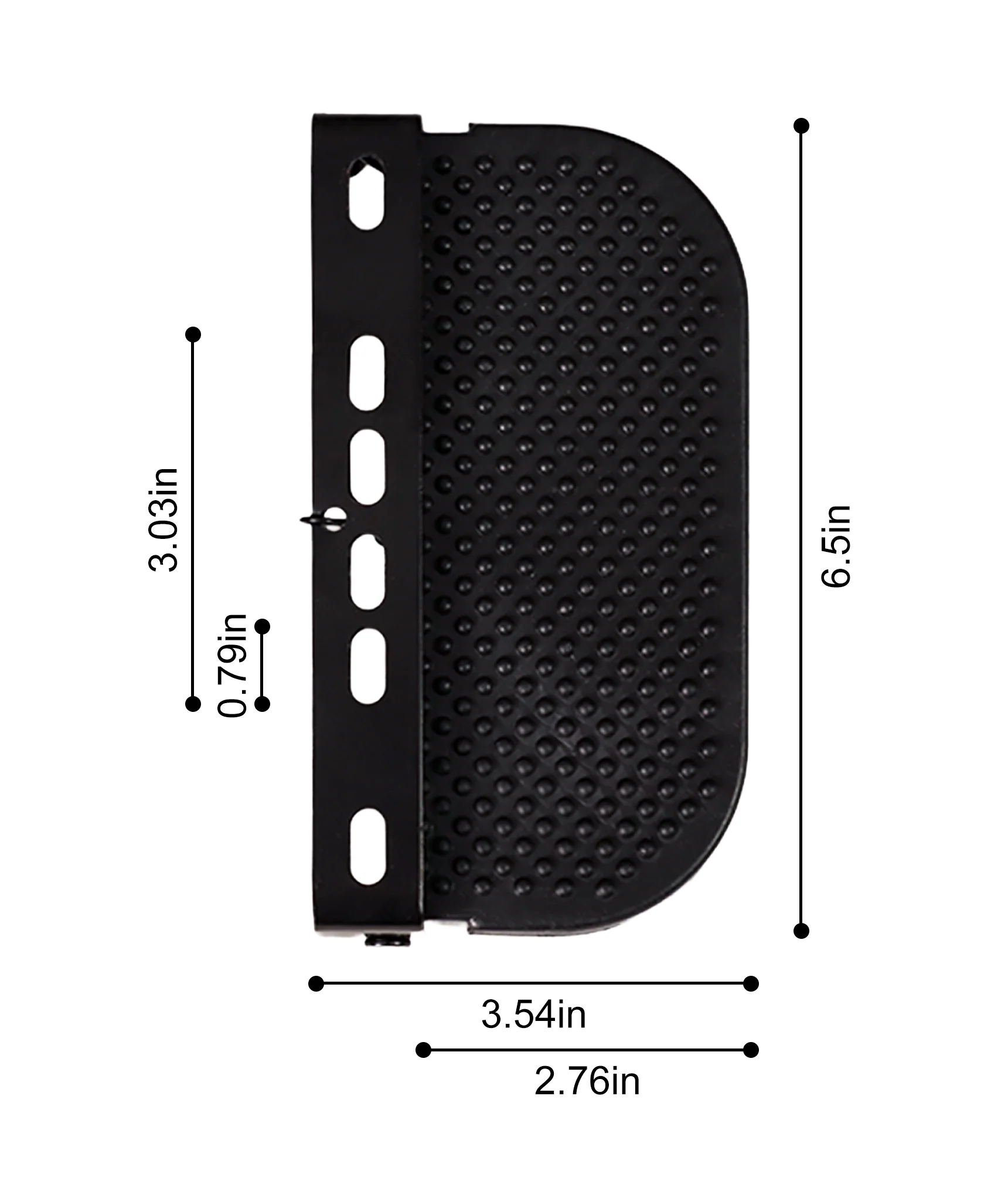Titan S Rear Footrest - Image 3